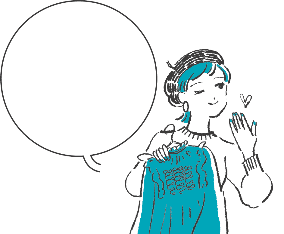 女性のイラスト画像